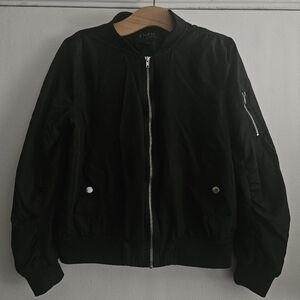 INSO Collection Women's Black Zip Up Jacket Size XL